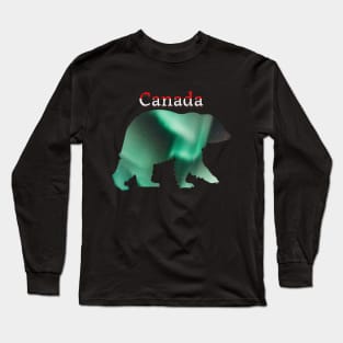 Canadian Bear Long Sleeve T-Shirt